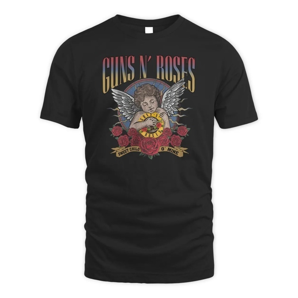 Retro Guns N Roses Sweet Child Omine Shirt Rock Band Shirt